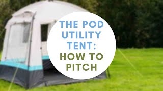 The OLPRO Pod Utility  Kitchen Tent How To Pitch [upl. by Lahsiv]