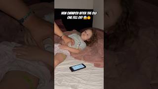 INSULIN PUMP SITE CHANGE WHILE SHE SNORES T1D OMNIPOD DIABETICTODDLER [upl. by Errick]