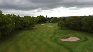 2nd Hole Flyover  Bramhall Golf Club [upl. by Stalder]