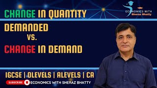 Change in Quantity Demanded Vs Change in Demand [upl. by Eidoj203]