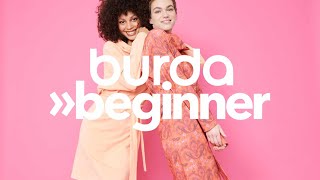 Nähanleitung burda beginner Dein erstes Kleid [upl. by Fulmer]