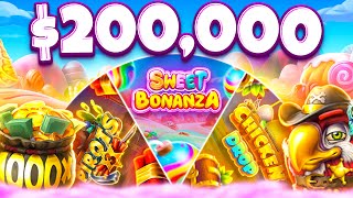 200000 BONUS BUY SLOT WHEEL WAS EPIC [upl. by Leuqer]