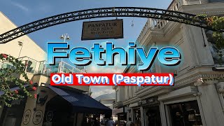 A stroll through Old Town Paspatur Fethiye Turkey [upl. by Sowell957]