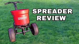 Chapin 70 Pound Spreader Review [upl. by Burn]