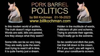 Pork Barrel Politics  a song by Bill Kochman [upl. by Sneed77]