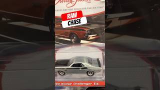 RAW CHASE DODGE CHALLENGER🔥greenlightcollectibles greenlight hotwheels diecast toycars [upl. by Dnalyram]