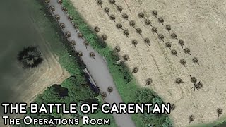 The Battle of Carentan Normandy 1944  Animated [upl. by Norrej]