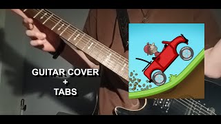 Hill Climb Racing guitar cover  tabs [upl. by Vasta]