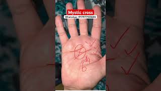 Mystic cross astrology palmreading palmistry fortunetelling horoscope palmanalysis astro [upl. by Leila614]