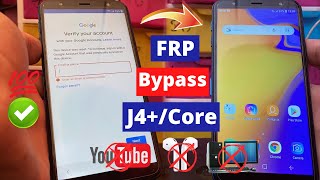 Samsung J4 Plus J415f FRP BYPASS Android 9 Without PC New Method 2024 [upl. by Enileuqcaj]