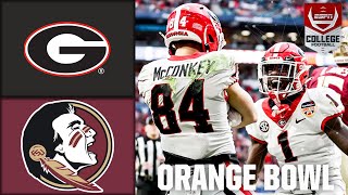 Orange Bowl Georgia Bulldogs vs Florida State Seminoles  Full Game Highlights [upl. by Swann813]