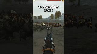 Sending my cavalry through the false gap 🐎⚔️ bannerlord [upl. by Anirres758]