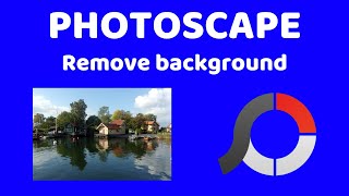 Photoscape remove background [upl. by Oeak]