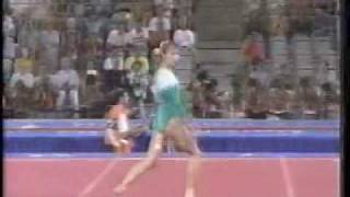 Svetlana Boginskaya 1992 Olympics AA Floor [upl. by Bogey416]