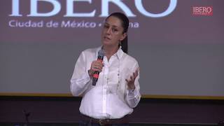 Claudia Sheinbaum en la IBERO  SinMiedoAlaIbero [upl. by Lobel120]