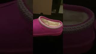 Tasman Ugg slippers ugg ugg pink viral trend fyp cute aesthetic school [upl. by Hakan876]