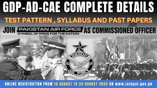 Join PAF after FSc Test pattern amp Syllabus Paf Gdp initial Test Prepara tion  Paf Gdp Past Papers [upl. by Mintun333]