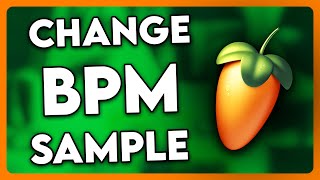 How to Change BPM of Sample FL Studio 21 2024 [upl. by Oibirot]