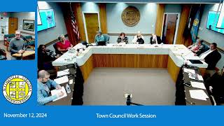 Wytheville Town Council Work Session  November 12 2024 [upl. by Argile]