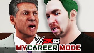 Vince McMahon demands JackSepticEye show RUTHLESS AGRESSION  WWE 2K18  MyCareer [upl. by Eita]