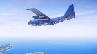 GTA 4 Real Gunship AC130 Script [upl. by Abdella412]