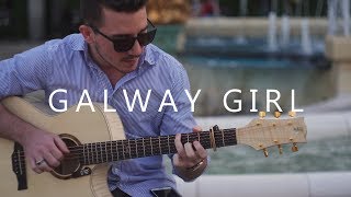 Galway Girl  Ed Sheeran Fingerstyle Guitar Cover by Peter Gergely WITH TABS [upl. by Fanchet276]