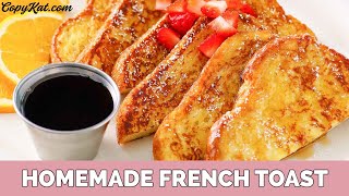 French Toast for Beginners  Learn How Cook [upl. by Favien]