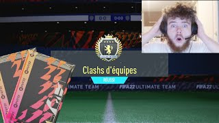 FIFA 22  MES RECOMPENSE CLASH EQUIPE ELITE 1   On a frollé le TOP 200 [upl. by Tedi306]