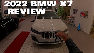 2022 BMW X7 REVIEW AND NIGHT POV DRIVE [upl. by Arihppas]