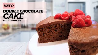 Master the Art of Keto Baking NoFail Chocolate Cake with Ganache [upl. by Veronika]