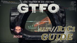 Kick Back Set Up A Sentry And Watch The Carnage  GTFO ALTR1C1 Guide [upl. by Apollo848]