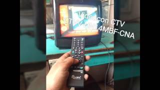 How to Open Service Mode in Videocon crt tv model CTVVHN14MBFCNA IC LA76931 5AP3 [upl. by Anikal201]