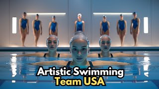 2024 Paris Olympics Artistic Swimming Team USA How It Works More [upl. by Lauer]