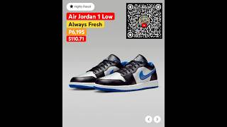 J1 Low Always Freshbasketballshoes shortsvideo sports ai [upl. by Eerpud]