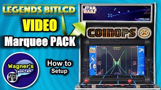 CoinOpsX BitLCD VIDEO amp IMAGE Marquee Pack Setup 1k ARCADE Marquees REVISED [upl. by Monika6]