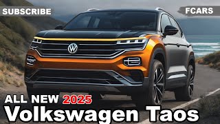 Unveiling the Future The 2025 Redesign of the Volkswagen Taos SUV [upl. by Ettenil]