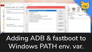 How to setup ADB amp fastboot to be used anywhere on Windows [upl. by Selegna89]