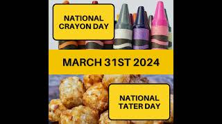 March 31 2024  Colorful Creations and Tater Temptations [upl. by Yerhcaz]