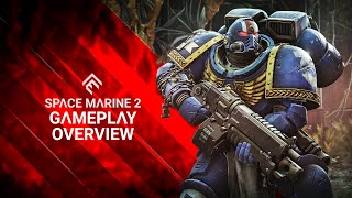 Warhammer 40000 Space Marine 2 – Gameplay Overview Trailer [upl. by Akemet]