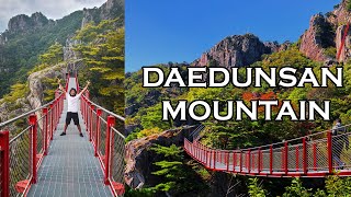 Daedunsan Mountain  South Korea Daejeon to Daedunsan Mountain [upl. by Marley]