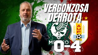 VERGONZOSA DERROTA TRICOLOR  México 04 Uruguay  Amistoso Internacional 2024 [upl. by Calle938]