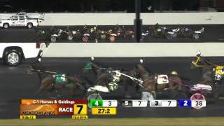 Meadowlands December 6 2014  Race 7  Lonewolf Currier [upl. by Milas]