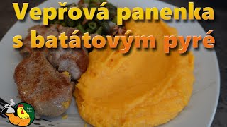 Vepřová panenka s batátovým pyré [upl. by Ormond873]