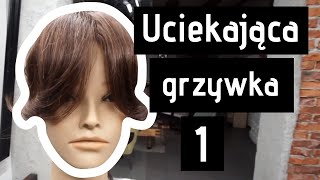 Jak zrobić uciekającą grzywkę na boki Tutorial by Fengii Fundament [upl. by Spalding]