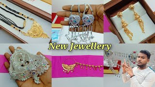 New Tranding Silver HathphoolKamarbandhDulhan Payal And Gold NathiyaMangalsutraJhumka Design [upl. by Juieta]