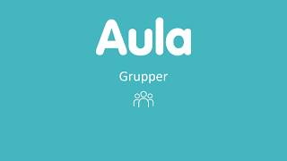 Aula undervisningsvideo  grupper [upl. by Yromem]