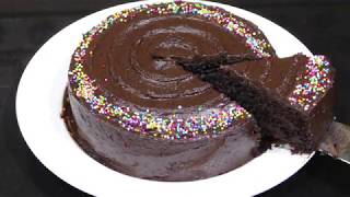 BEST Chocolate Cake with Chocolate Frosting  chocolate cake  frosting from scratch recipe [upl. by Castro]