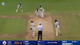 India vs New Zealand 1st Test Match Day 3Highlights 2024  IND VS NZ 1st Test Day 3full Highlights [upl. by Silrac987]