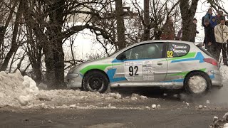 Rallye Hivernal Du Dévoluy 2023  Day 1  Crash And Big Show [upl. by Nylirrej]