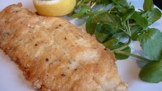 Panfried fillet of plaice [upl. by Letsirhc675]